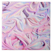 Unicorn-kleuren Tegeltje (Voorkant)