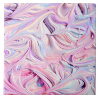 Unicorn-kleuren Tegeltje