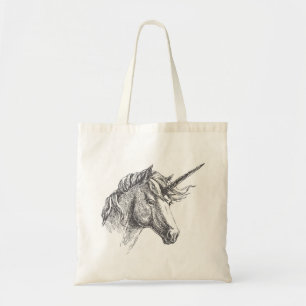 Unicorn Knitting projectzak Tote Bag