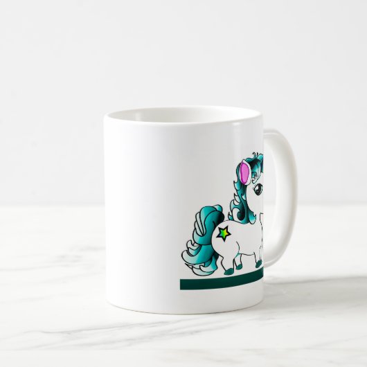 Unicorn Koffiemok (Voorkant rechts)