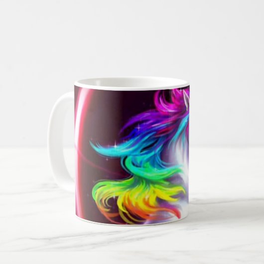 Unicorn Koffiemok (Voorkant links)
