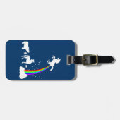 Unicorn-kracht Bagagelabel (Voorkant horizontaal)
