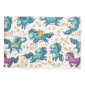 Unicorn Kussensloop (Achterkant-Links)