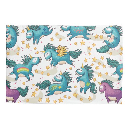 Unicorn Kussensloop (Achterkant-Links)