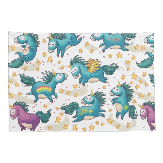 Unicorn Kussensloop (Achterkant-Rechts)