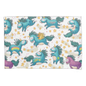 Unicorn Kussensloop (Voorkant-Links)