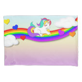 Unicorn Kussensloop (Voorkant-Links)