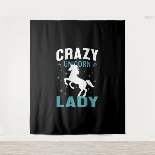 Unicorn Lady Wandkleed (Voorkant)