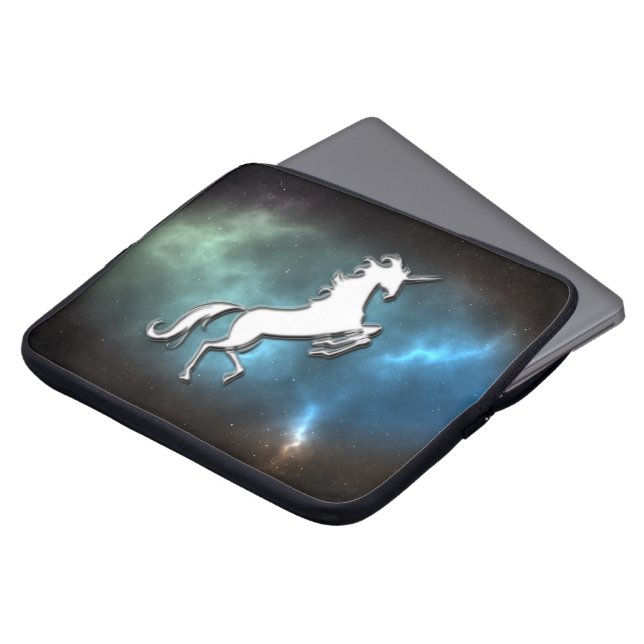 Unicorn Laptop Sleeve (Voorkant top)