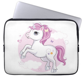 Unicorn-laptophoes Laptop Sleeve