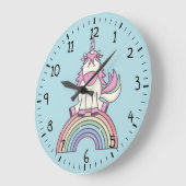Unicorn Large Clock Grote Klok (Hoek)