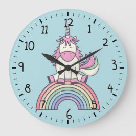 Unicorn Large Clock Grote Klok
