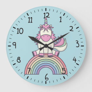 Unicorn Large Clock Grote Klok