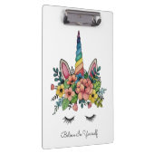 Unicorn Lashes met regenbooghoorn Klembord (Rechts)