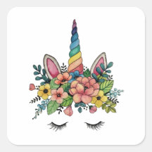 Unicorn Lashes met regenbooghoorn