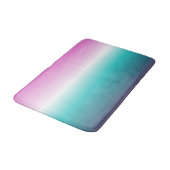 unicorn lavender blauwgroen ombre turquoise mermai badmat (Gekanteld)