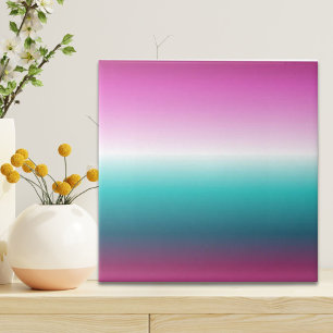 unicorn lavender blauwgroen ombre turquoise mermai tegeltje