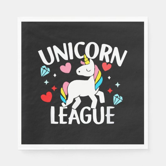 Unicorn League Servet (Voorkant)