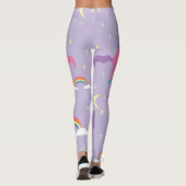Unicorn-Leggings | ABDL DDLG | Baby4Levensduur Leggings (Achterkant)