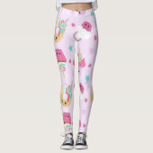 Unicorn-Leggings Leggings (Voorkant)