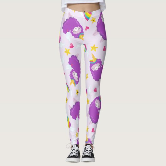 Unicorn-Leggings Leggings (Voorkant)