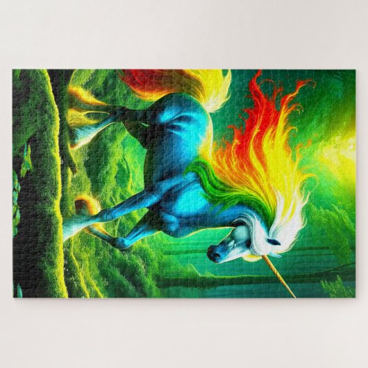 Unicorn Legpuzzel (Horizontaal)