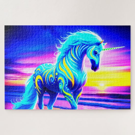 Unicorn Legpuzzel (Horizontaal)