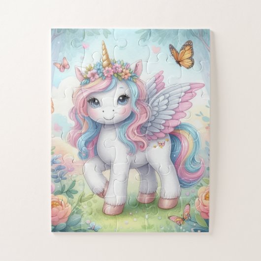 Unicorn Legpuzzel (Verticaal)