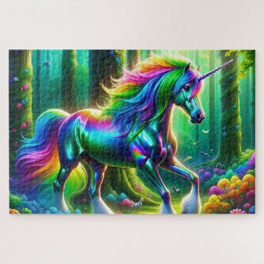 Unicorn Legpuzzel (Horizontaal)