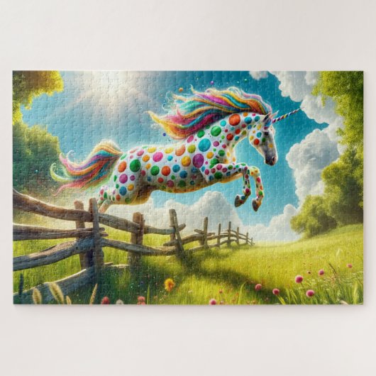 Unicorn Legpuzzel (Horizontaal)