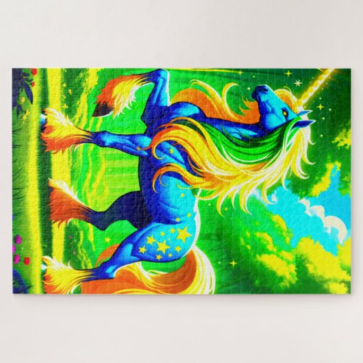 Unicorn Legpuzzel (Horizontaal)