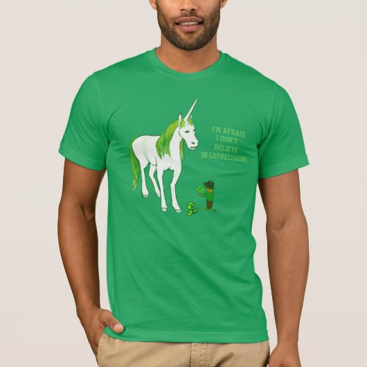 Unicorn Leprechaun Shirt (Voorkant)