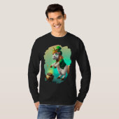 Unicorn Leprechaun  Unicorns St Patricks Day  1 T-shirt (Voorkant volledig)