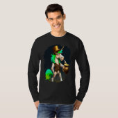 Unicorn Leprechaun Unicorns St Patricks Day T-shirt (Voorkant volledig)