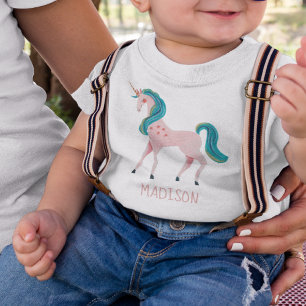 Unicorn leuk meisjes baby T-shirt