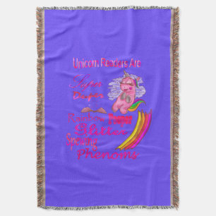 Unicorn-lezers zijn superdupler Sofa-draad Deken
