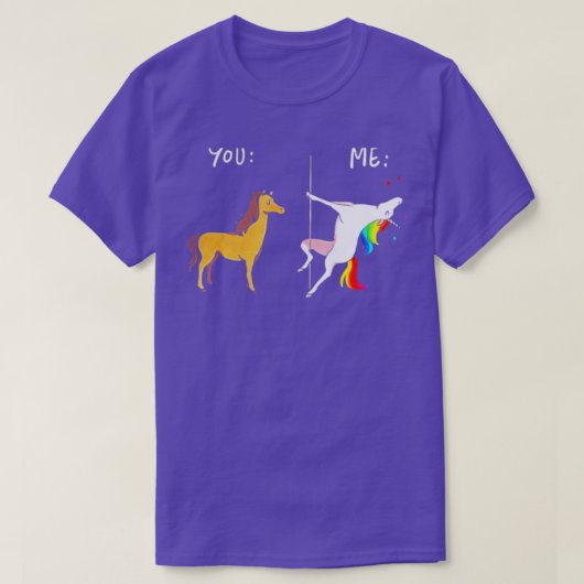 unicorn LGB horse GAY T-shirt (Design voorkant)