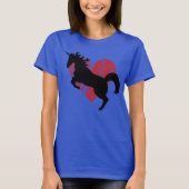 Unicorn liefde en dintkleurigheid. t-shirt (Voorkant)