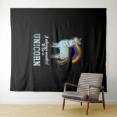 Unicorn Llama Wandkleed (In Situ (horizontaal))