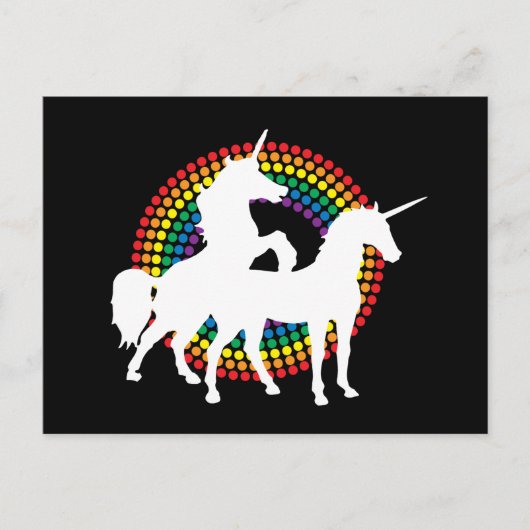 UNICORN LOVE BRIEFKAART (Voorkant)