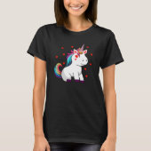 Unicorn Love Geschenk T-shirt (Voorkant)