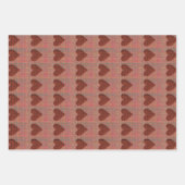 Unicorn Love Heart Inpakpapier Vel (Voorkant)