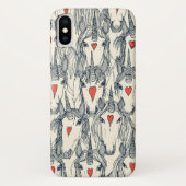 unicorn love indigo persimmon pearl Case-Mate iPhone case (Achterkant)