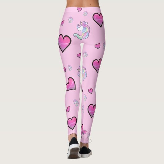 Unicorn Love Leggings (Achterkant)