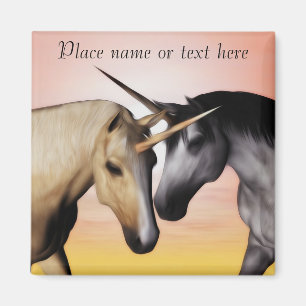 Unicorn love magnet
