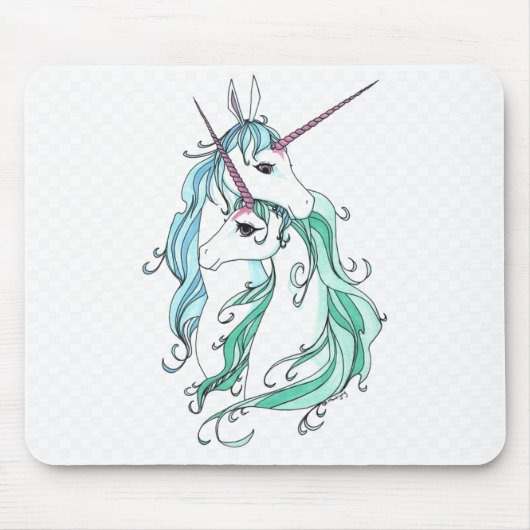 Unicorn Love Muismat (Voorkant)