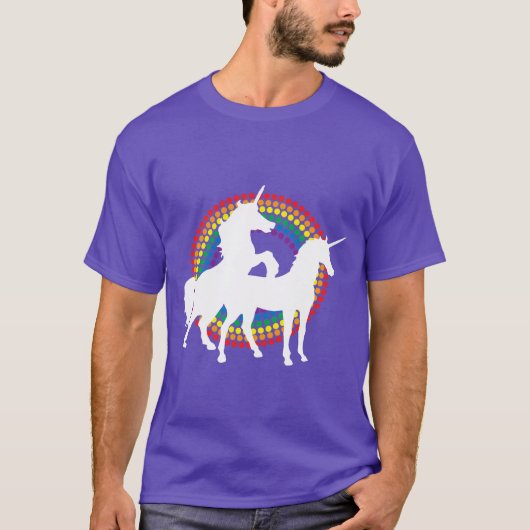 UNICORN LOVE T-SHIRT (Voorkant)