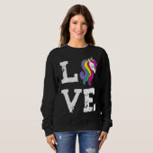 Unicorn Love Trui (Voorkant volledig)