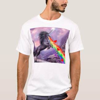 Unicorn Love Vomit RAINBOW! T-shirt