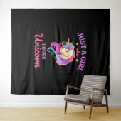 Unicorn Love Wandkleed (In Situ (horizontaal))
